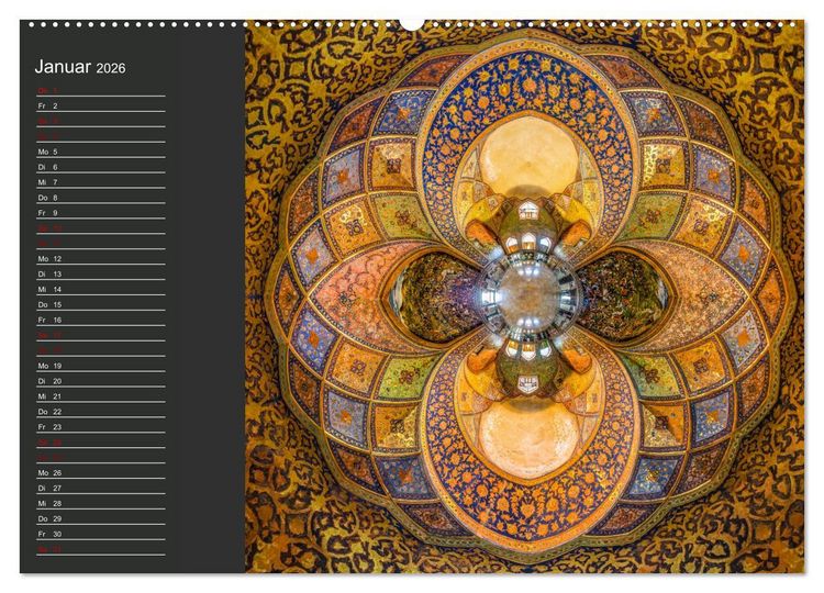Produktbild: Orientalische Architektur - Verzaubernd (Wandkalender 2026 DIN A2 quer), CALVENDO Monatskalender