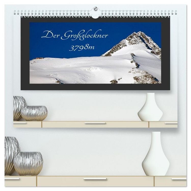 Produktbild: Der Gro&szlig;glockner 3798m (hochwertiger Premium Wandkalender 2026 DIN A2 quer), Kunstdruck in Hochglanz