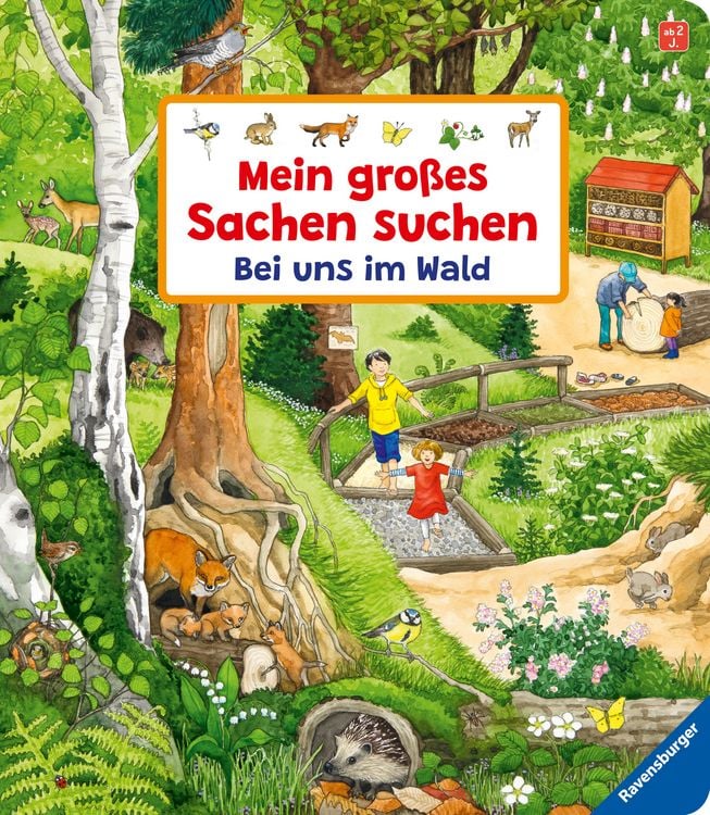 Produktbild: Mein großes Sachen suchen: Bei uns im Wald