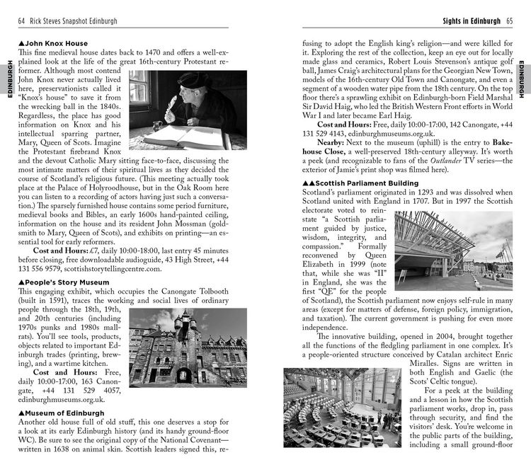 Produktbild: Rick Steves Snapshot Edinburgh