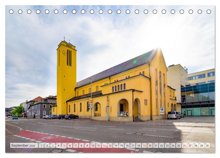 Produktbild: Heidenheim an der Brenz Impressionen (Tischkalender 2026 DIN A5 quer), CALVENDO Monatskalender