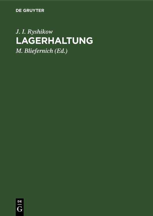 Produktbild: Lagerhaltung