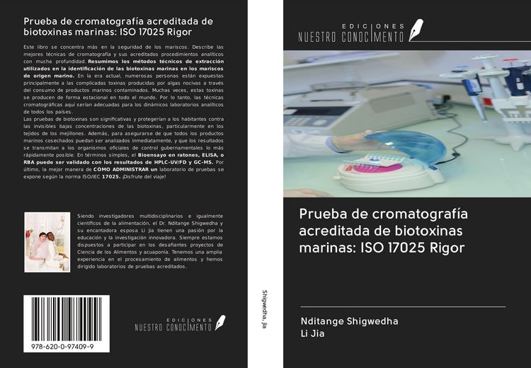 Produktbild: Prueba de cromatograf&iacute;a acreditada de biotoxinas marinas: ISO 17025 Rigor