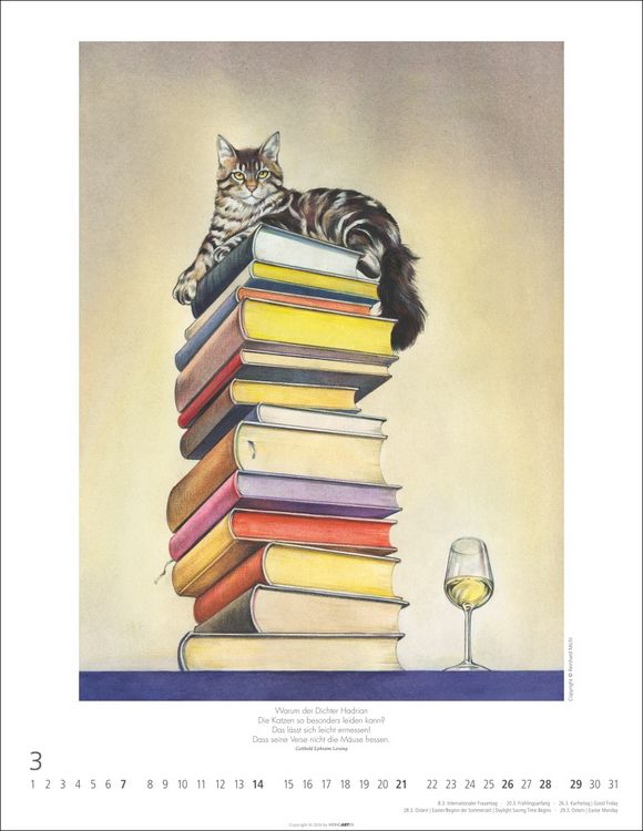 Produktbild: Schnurren und Kratzen - Bilder von Katzen Kalender 2027