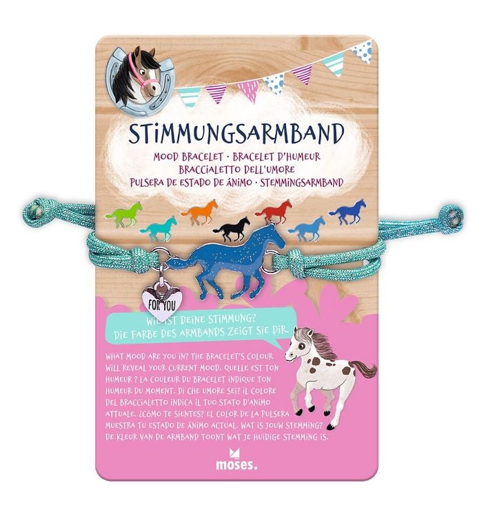 Produktbild: Pferde Stimmungsarmband