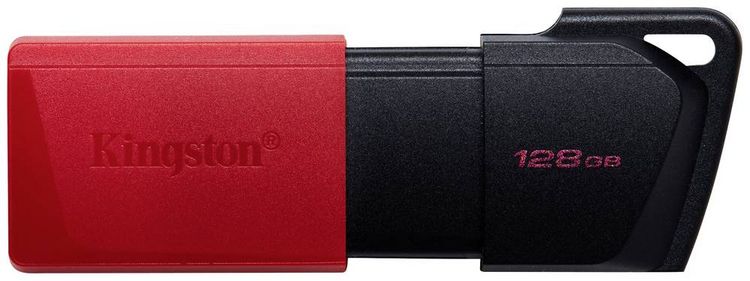 Produktbild: Kingston Kingston DataTraveler Exodia M - USB-Fla USB-Stick Retail 128 GB Schwarz/Blau DTXM/128GB USB-A (USB 3.2 Gen 1)