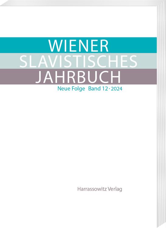 Produktbild: Wiener Slavistisches Jahrbuch. Neue Folge 12 (2024)