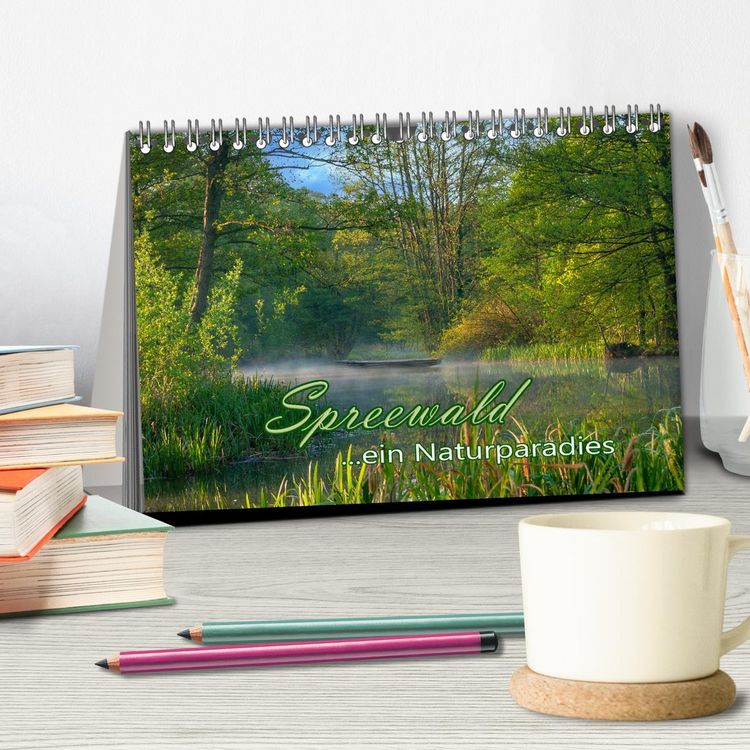 Produktbild: Spreewald - Ein Naturparadies (Tischkalender 2026 DIN A5 quer), CALVENDO Monatskalender