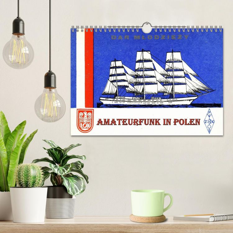 Produktbild: Amateurfunk in Polen (Wandkalender 2026 DIN A4 quer), CALVENDO Monatskalender