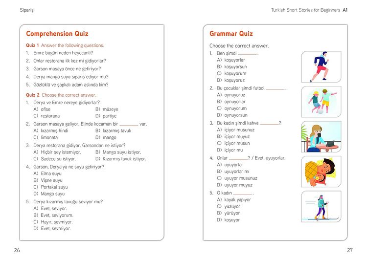 Produktbild: Turkish Short Stories for Beginners - Based on a comprehensive grammar and vocabulary framework (CEFR A1) - with quizzes , full answer key and online audio