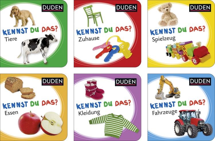 Produktbild: Duden 12+: Kennst du das? Meine bunte Kinderwelt (W&uuml;rfel)