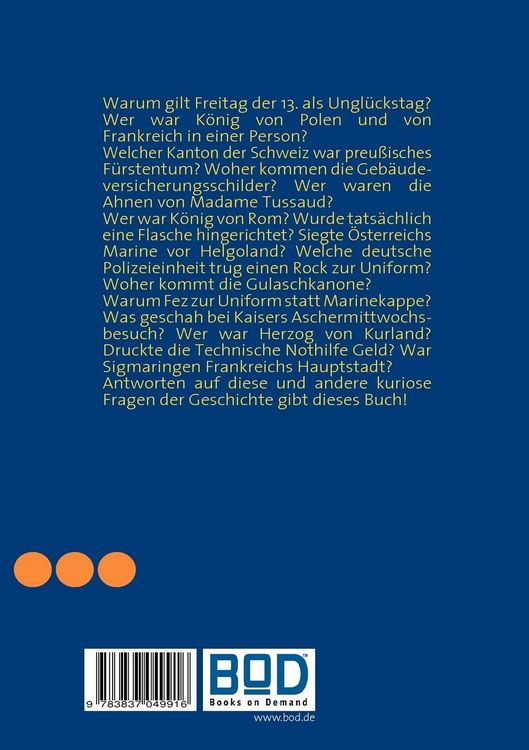Produktbild: Fliegende Bl&auml;tter der Geschichte