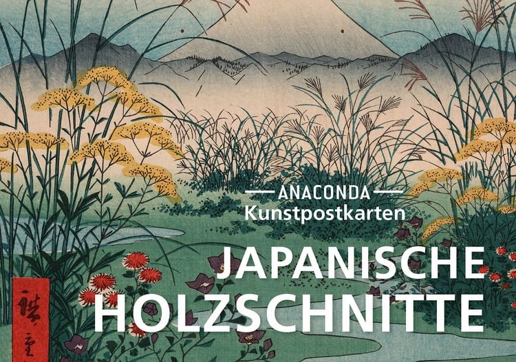 Produktbild: Postkarten-Set Japanische Holzschnitte