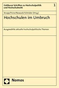 Produktbild: Hochschulen im Umbruch