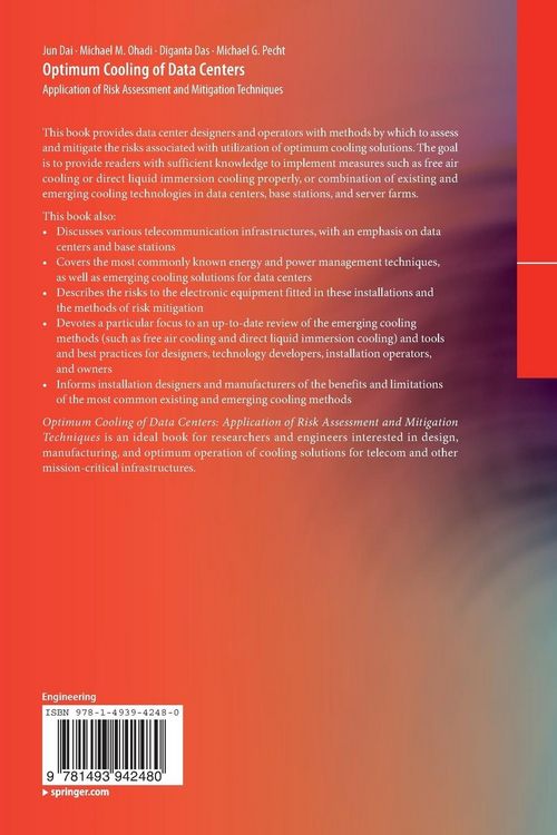 Produktbild: Optimum Cooling of Data Centers