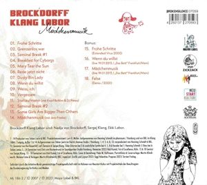Produktbild: Brockdorff Klang Labor: M&auml;dchenmusik