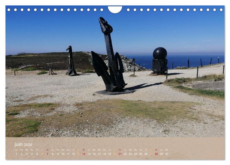 Produktbild: &Eacute;chapp&eacute;e Breizh (Calendrier mural 2026 DIN A4 vertical), CALVENDO calendrier mensuel