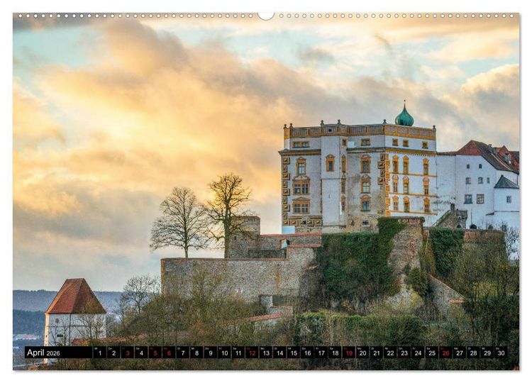 Produktbild: Passau, das Venedig Bayerns (Wandkalender 2026 DIN A2 quer), CALVENDO Monatskalender