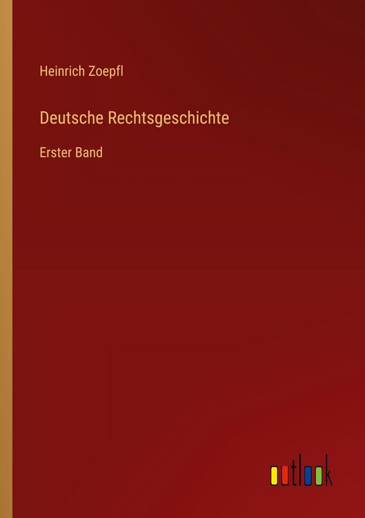 Produktbild: Deutsche Rechtsgeschichte