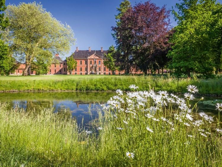 Produktbild: CALVENDO Puzzle Park von Schlo&szlig; Bothmer (Mecklenburg-Vorpommern) 1000 Teile Lege-Gr&ouml;&szlig;e 64 x 48 cm Foto-Puzzle Bild von Christian M&uuml;ringer