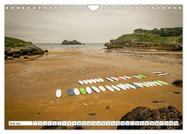 Produktbild: Der n&ouml;rdliche Jakobsweg (Wandkalender 2026 DIN A4 quer), CALVENDO Monatskalender