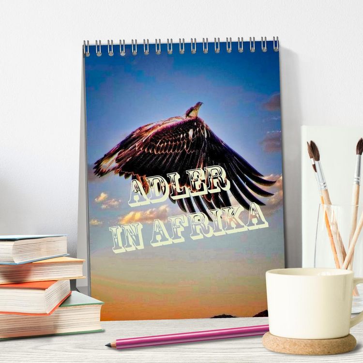 Produktbild: Adler in Afrika (Tischkalender 2026 DIN A5 hoch), CALVENDO Monatskalender