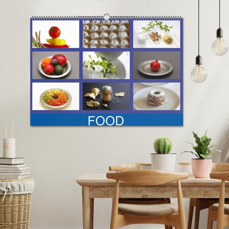 Produktbild: Food (Wandkalender 2026 DIN A2 quer), CALVENDO Monatskalender