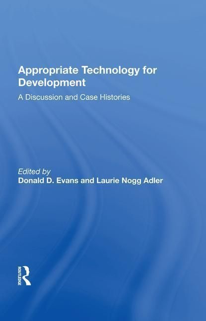 Produktbild: Evans, D: Appropriate Technology For Development