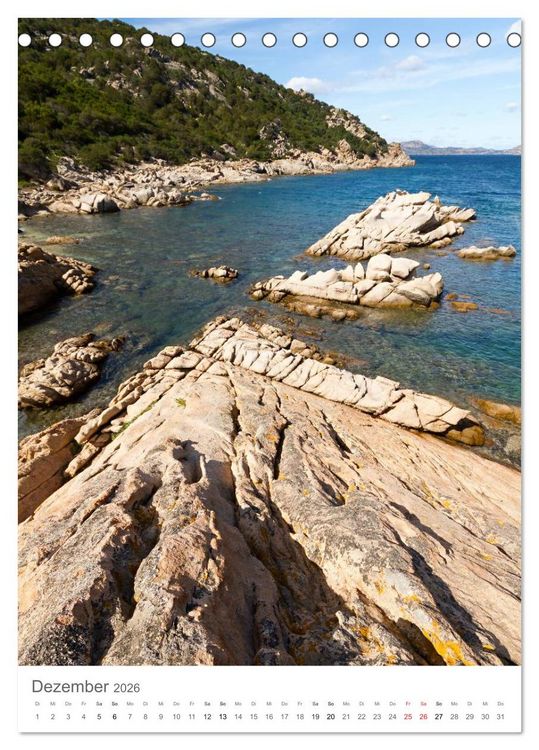 Produktbild: Sardinien (Tischkalender 2026 DIN A5 hoch), CALVENDO Monatskalender