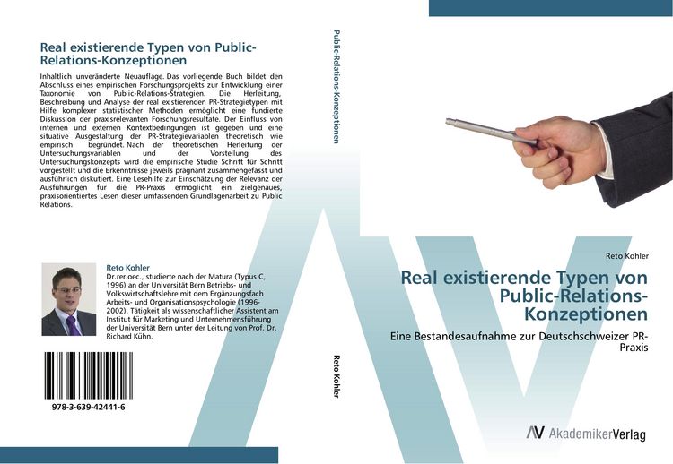 Produktbild: Real existierende Typen von Public-Relations-Konzeptionen