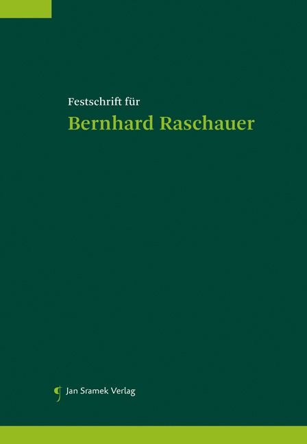 Produktbild: Festschrift f&uuml;r Bernhard Raschauer