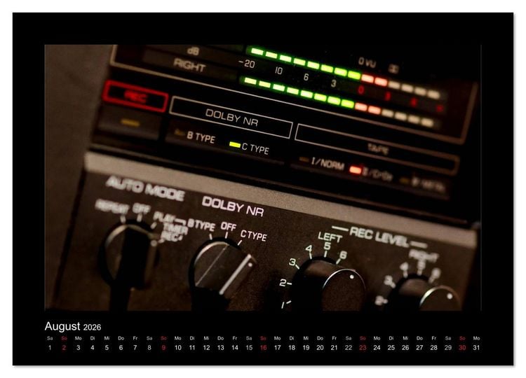Produktbild: Hifi Visionen (Wandkalender 2026 DIN A4 quer), CALVENDO Monatskalender