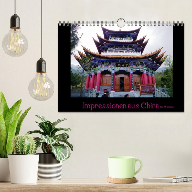 Produktbild: Impressionen aus China (Wandkalender 2026 DIN A4 quer), CALVENDO Monatskalender