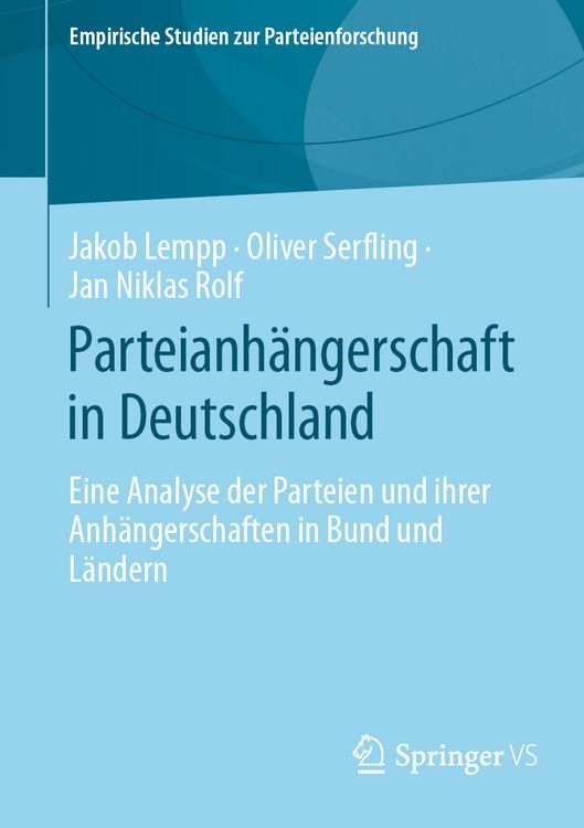 Produktbild: Parteianh&auml;ngerschaft in Deutschland