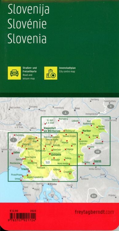 Produktbild: Slowenien, Stra&szlig;en- und Freizeitkarte 1:150.000