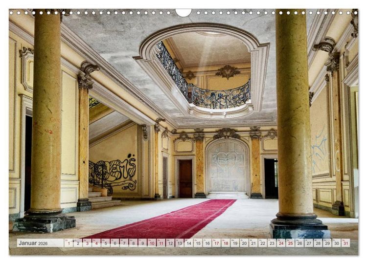 Produktbild: Lost Places Kalender - Daylight (Wandkalender 2026 DIN A3 quer), CALVENDO Monatskalender