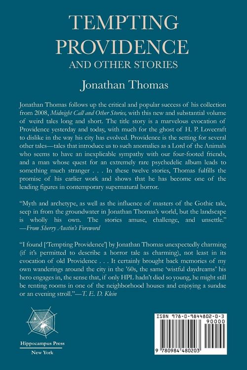 Produktbild: Tempting Providence and Other Stories