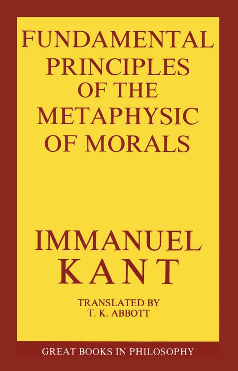 Produktbild: The Fundamental Principles of the Metaphysic of Morals