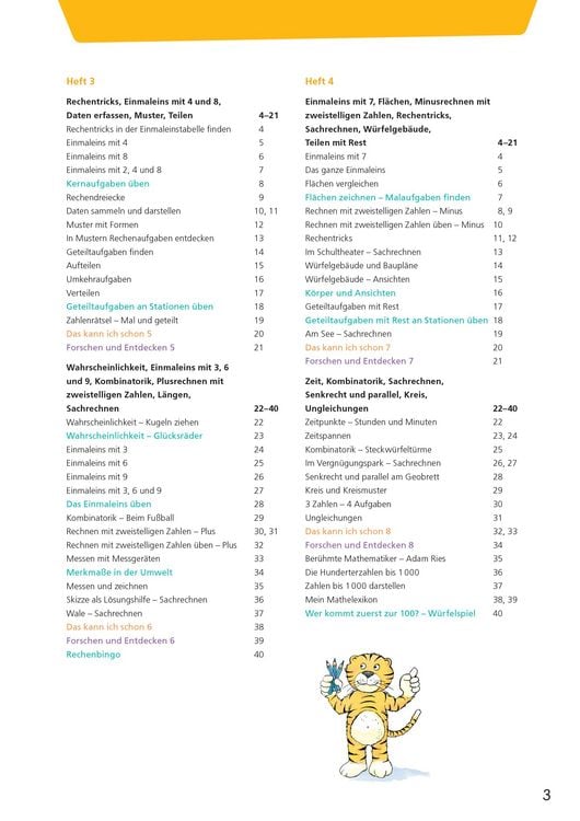 Produktbild: Mathetiger 2 &ndash; Heftausgabe