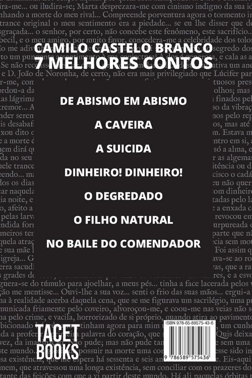 Produktbild: 7 melhores contos de Camilo Castelo Branco