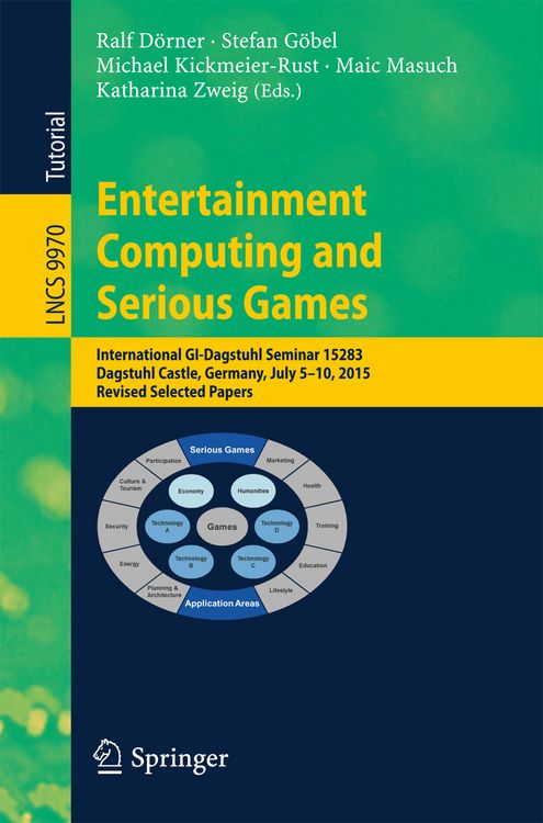 Produktbild: Entertainment Computing and Serious Games