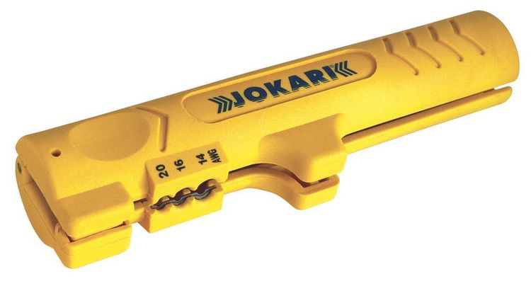 Produktbild: Jokari 30140 No. 14 Strip Kabelentmanteler Geeignet f&uuml;r Rundkabel, Flachkabel 4 bis 13 mm 0.8 bis 2.5 mm&sup2;