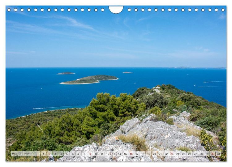 Produktbild: Kroatien - Zauberhaftes &Scaron;ibenik-Knin (Wandkalender 2026 DIN A4 quer), CALVENDO Monatskalender