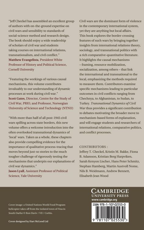 Produktbild: Transnational Dynamics of Civil War
