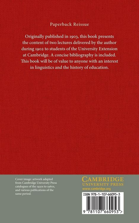 Produktbild: Two Lectures on the Science of Language