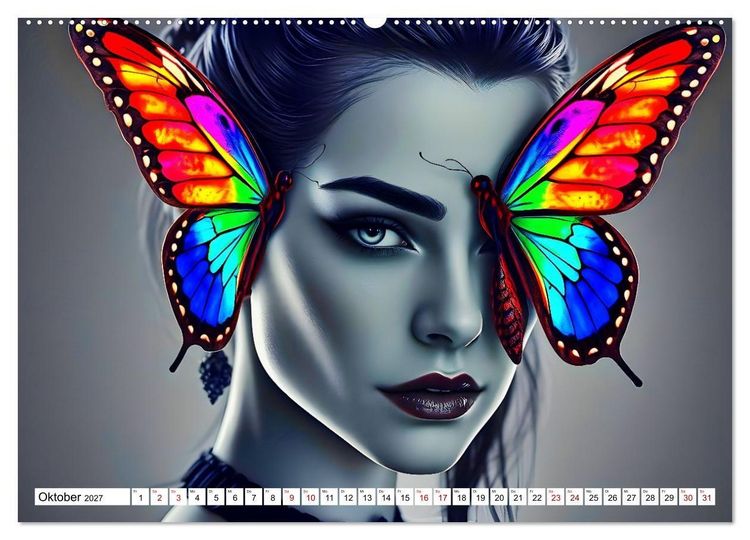 Produktbild: Farben der Seele (hochwertiger Premium Wandkalender 2027 DIN A2 quer), Kunstdruck in Hochglanz