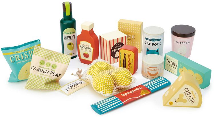 Produktbild: Tender Leaf 7508287 - Lebensmittel-Set, Kaufladen-Zubeh&ouml;r