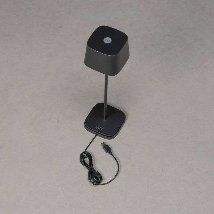 Produktbild: Konstsmide 7814-750 Capri USB-Leuchte LED LED fest eingebaut 2.2W Schwarz
