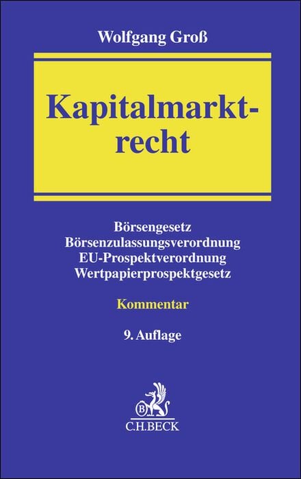 Produktbild: Kapitalmarktrecht