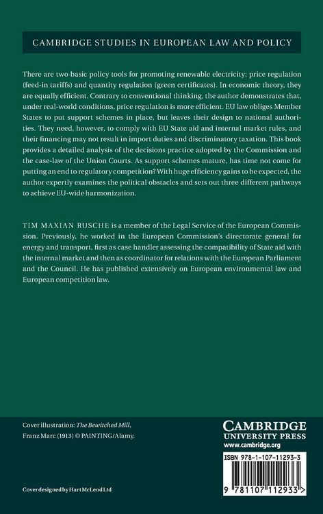 Produktbild: EU Renewable Electricity Law and Policy